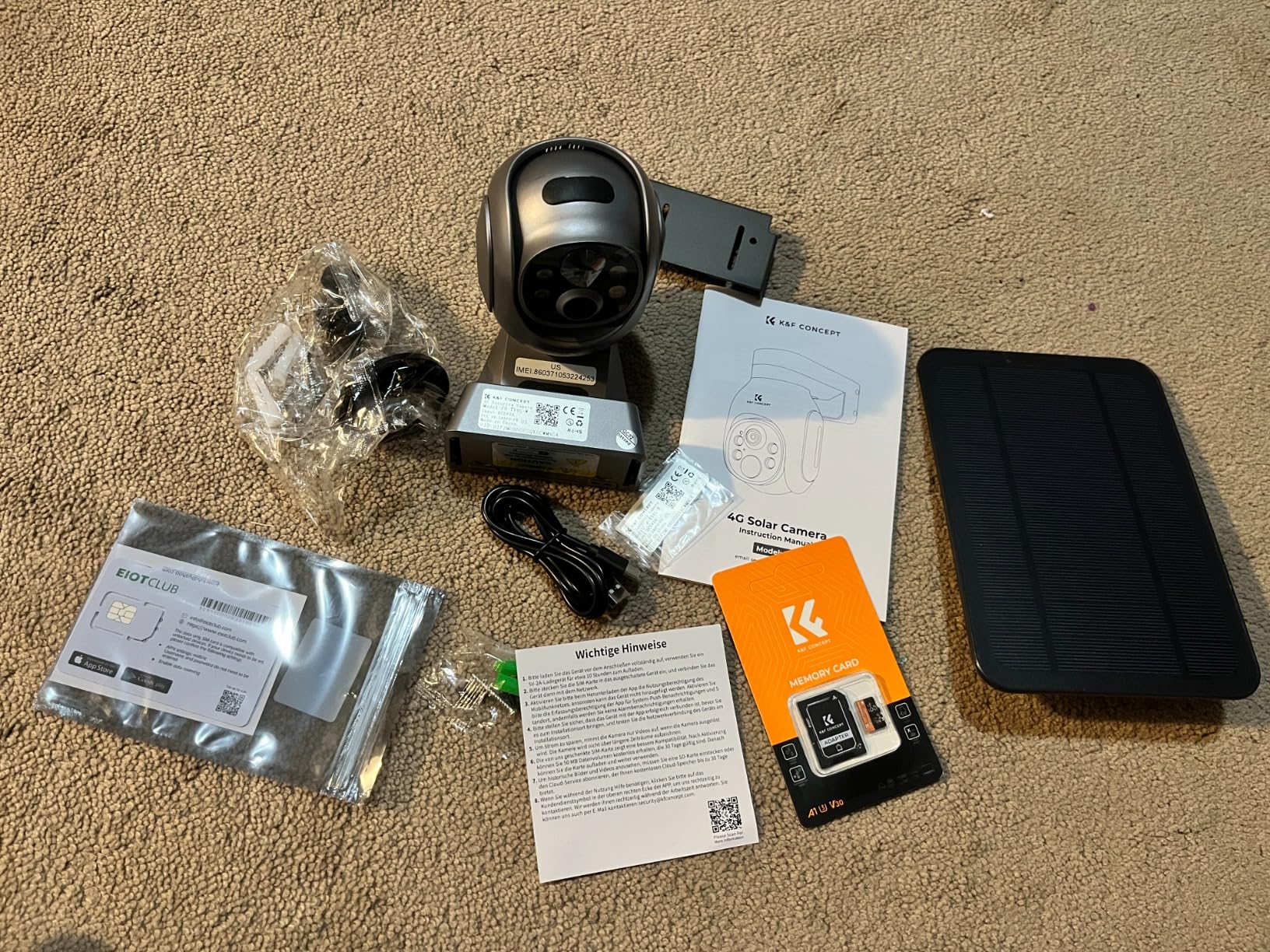 Outdoor Cctv Camera Solar, 【$59.99 Customer】4G | K&F Concept
